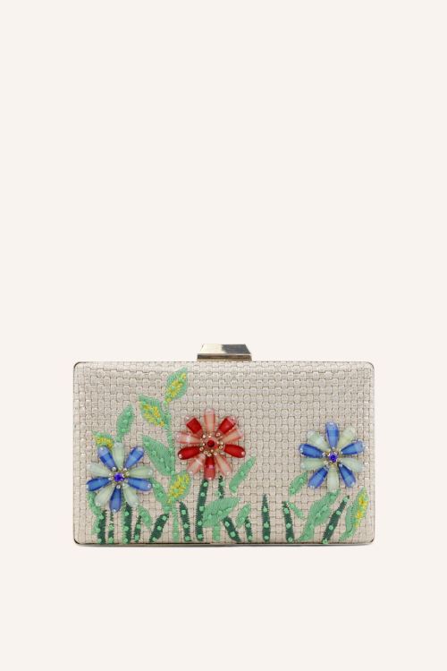 İşlemeli Deri Çanta