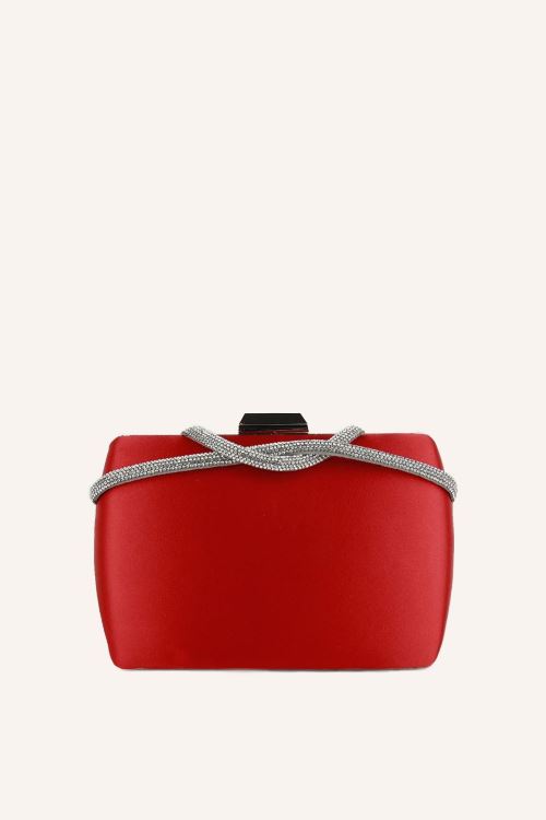 Taşlı Oval Abiye Çanta