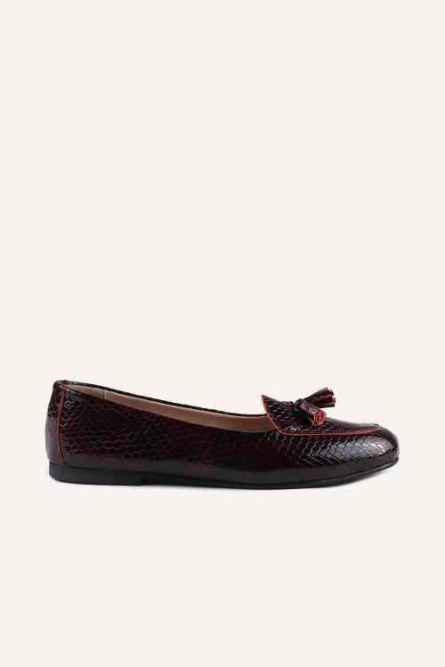12 Deri Loafer Babet