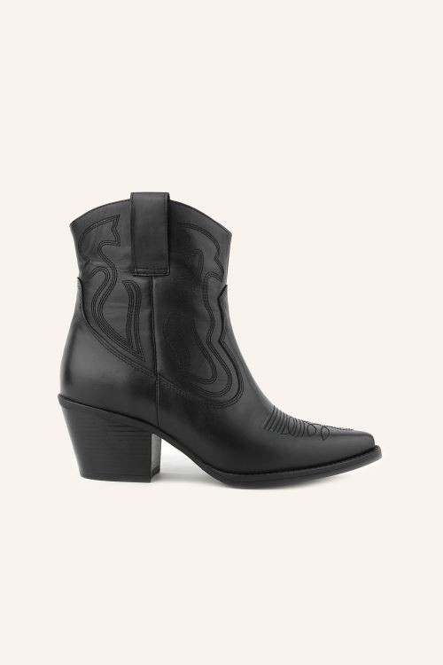 Texas Topuklu Deri Bot