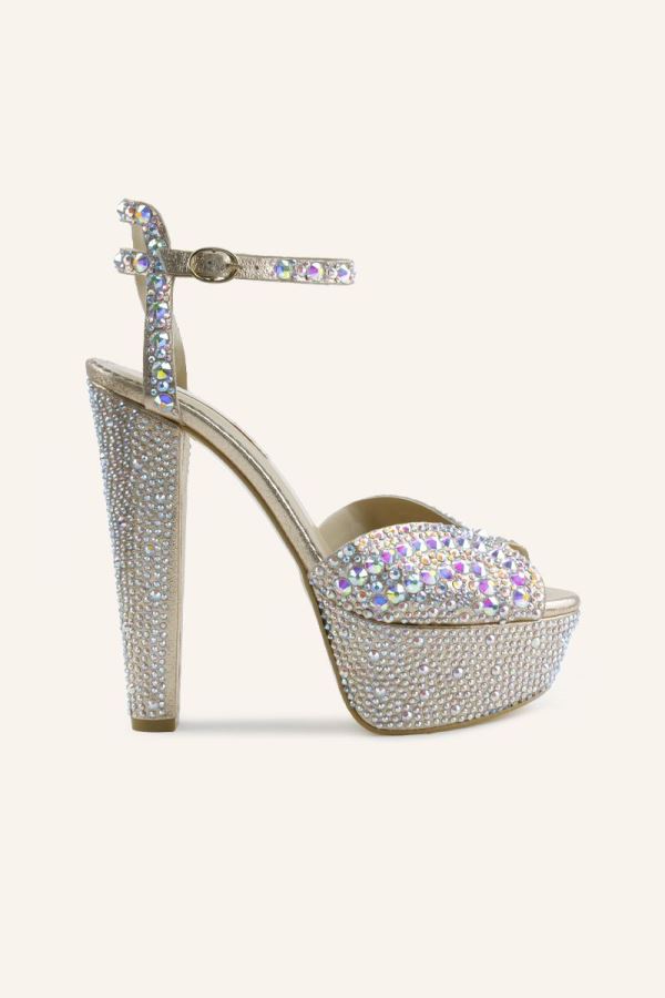 Alis Yüksek Topuk Platformlu Ayakkabı