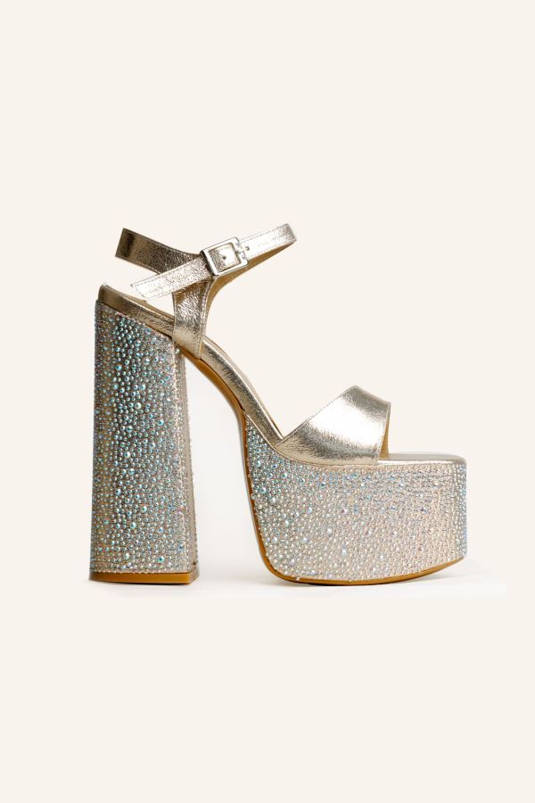 Serene Yüksek Platform Topuklu Sandalet