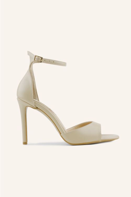 Leroy Tek Bant Topuklu Sandalet