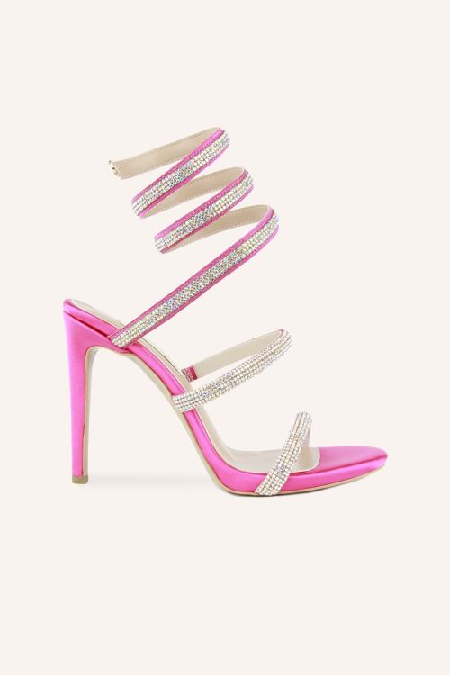 Makaron Yüksek Topuklu Ayakkabı