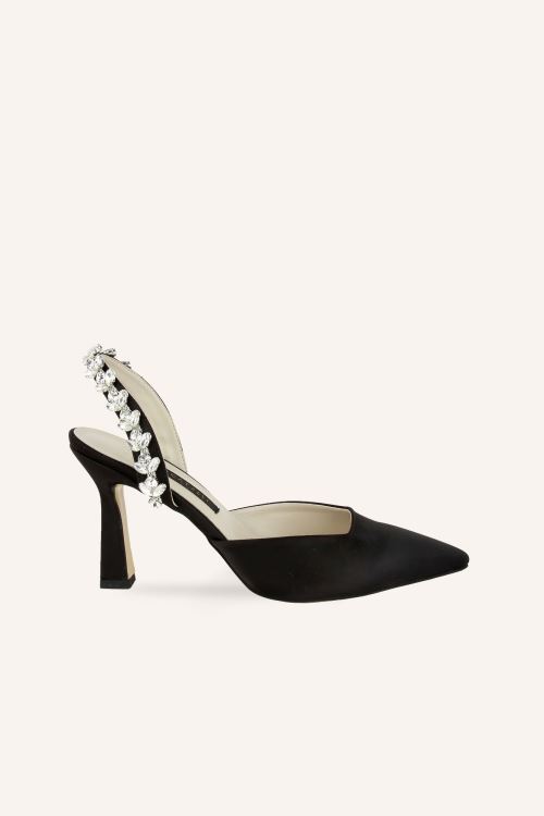 Nova Kalın Topuklu Ayakkabı