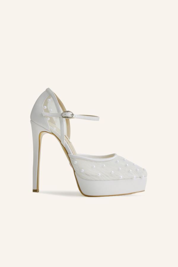 Jenny Platformlu Gelin Ayakkabısı