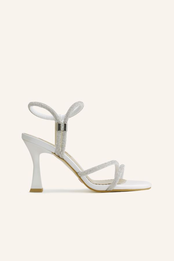 Manila Mini Topuklu Gelin Ayakkabısı