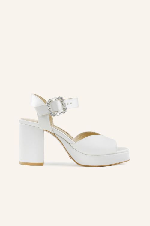 So Vera Mini Topuklu Gelin Ayakkabısı